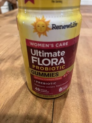 Renew Life Women s Care Ultimate Flora Probiotics Gummies 48 Vegan Gummies 