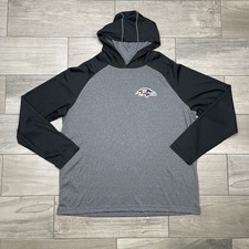 Baltimore Ravens Hoodie Sweatshirt Adult XL Lightweight Stitched Pullover Mens