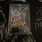 2023 Panini Select - Premier Level Christian McCaffrey #145 Zebra Prizm Die-Cut