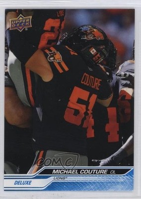 2024 Upper Deck CFL Deluxe 96/250 Michael Couture #27 r6v
