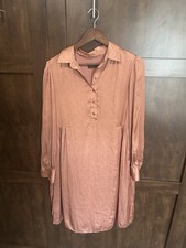 Super Cute Hatch Maternity Dress Size 1 In A Salmon Color With Pockets