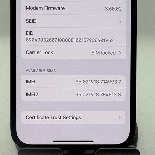Apple iPhone 14 128GB Midnight (T-Mobile) - For PARTS - ONLY - Zdjęcie 9 z 10