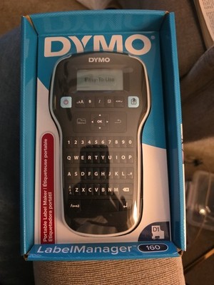 DYMO LabelManager 160 Label Maker Portable Label Printer w/ Box D1