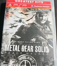 Metal Gear Solid: Peace Walker (Sony PSP) Greatest Hits, Multiplayer (2010). 