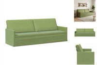 3-Sitzer Sofa HellgrüN 220X81X82 Cm Samt V