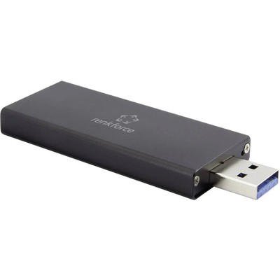 Renkforce RF-4521561 M.2 SSD-Gehäuse USB-A (USB 3.0) 5 GBit/s M.2 SATA 2230,