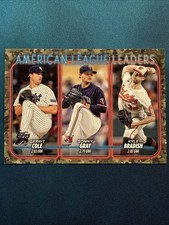 2024 Topps Series 1 Leaders Gerrit Cole, Sonny Gray, Kyle Bradish #324 Camo /25