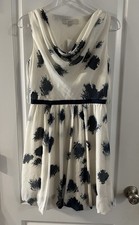 NWT Ann Taylor LOFT Size 2 Sleeveless Lightweight Cowl Neck Short Dress