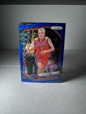 2025 WNBA Prizm Michele Timms  Blue Velocity Prizm Card #133
