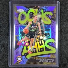 2024-25 Topps Chrome NBL JOE WIESKAMP Oohs and Ahhs Gold 32/50 #24
