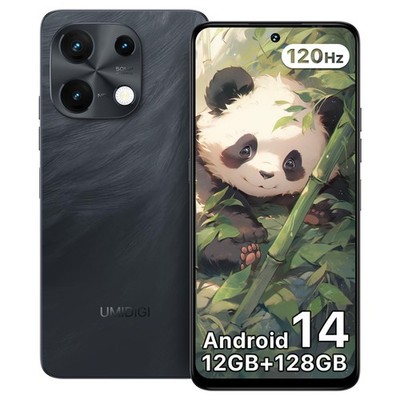 UMIDIGI G9T Cell Phone 128GB 5000mAh 4G Android 14 Unlocked 13MP Camera GPS
