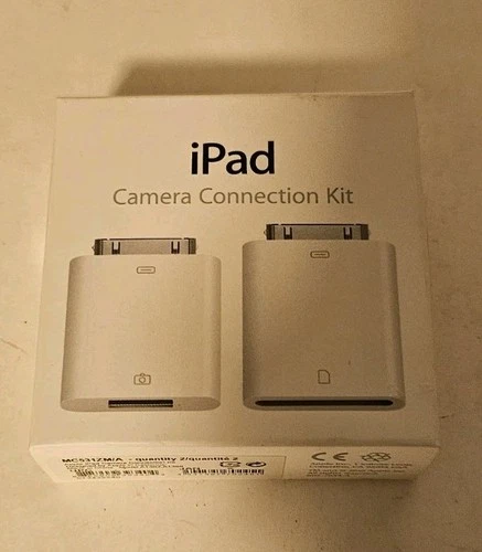 Authentic Apple Ipad Camera Connection Kit MC531ZM/A Models A1362 & A1358 Sealed