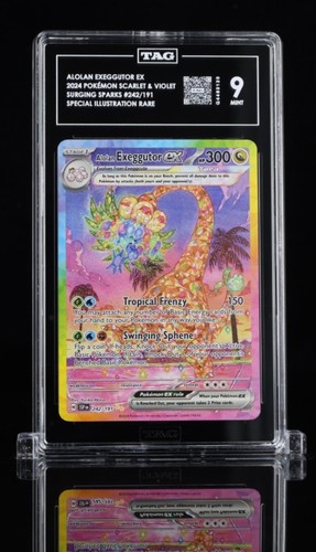 Alolan Exeggutor ex graded TAG 9 for sale on eBay