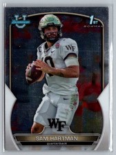 2022 Bowman University Chrome #51 Sam Hartman