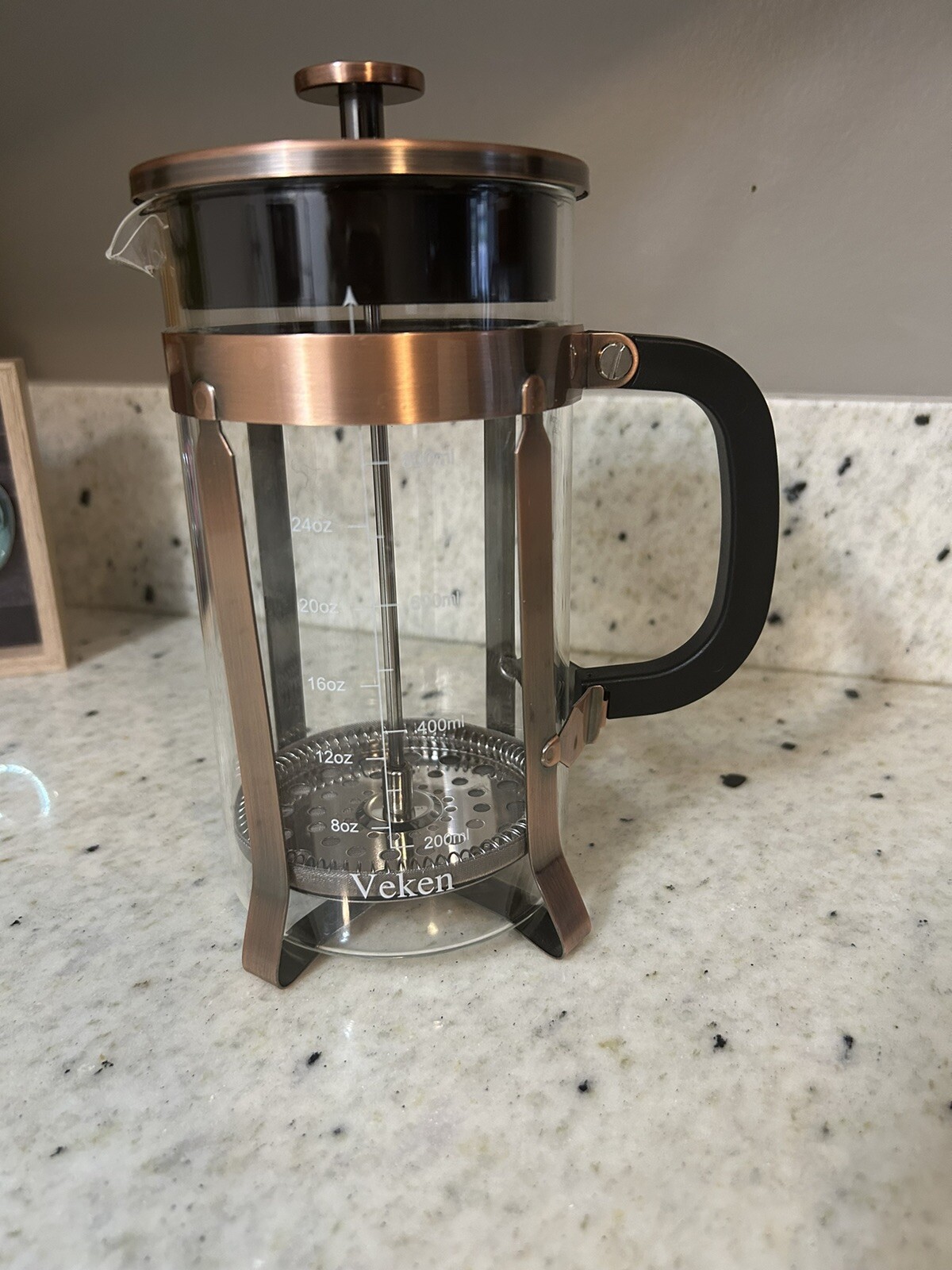Veken FRENCH PRESS Coffee Maker 12 oz. BPA Free eBay