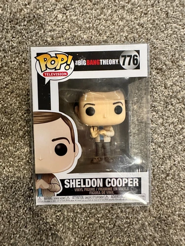 Sheldon Cooper funko pop 776 Big bang theory PROTECTOR INCLUDED