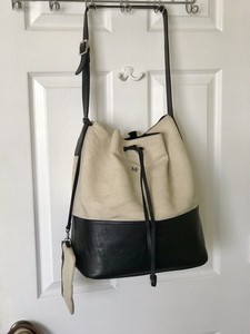 Jenni Kayne For Pottery Barn Kids Bucket Diaper Bag Canvas Black