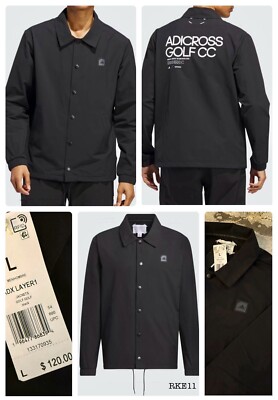 Adidas Adicross Layer1 Coach Jacket. Men s Sz Large (IT8324)