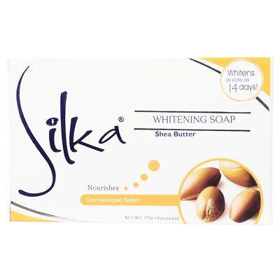 Silka Whitening Shea Butter Soap Seife 135g