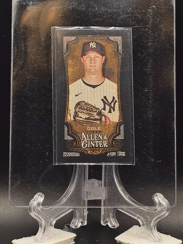 2024 Topps Allen & Ginter Mini Black Border Gerrit Cole New York Yankees