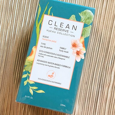 Clean Reserve H2Eau NECTARINE PETAL Eau de Parfum EDP 3.4oz / 100ml Spray