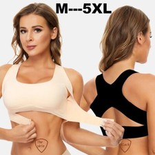 Women Sport Bras Seamless Wire Free Weight Support Tank Sports Yoga Sleep Bra