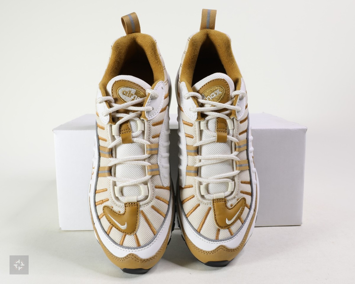 NIKE AIR MAX 98 LOW SP 27cm ゴールド Nike Air Max 98 Wheat White SAMPLE Athletic Shoes Women's Size 7