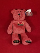 NWT Limited Treasures Steve Young 8 Red Beanie Plush Bear 15031 49ers NFL