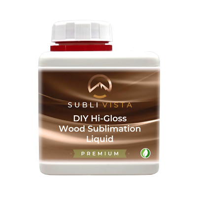 Subli Vista DIY Premium Hi-Gloss Wood Sublimation Liquid 500ml