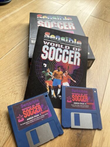 Sensible World Of Soccer (SWOS) 95/96 Commodore Amiga Big Box - Imagen 1 de 1