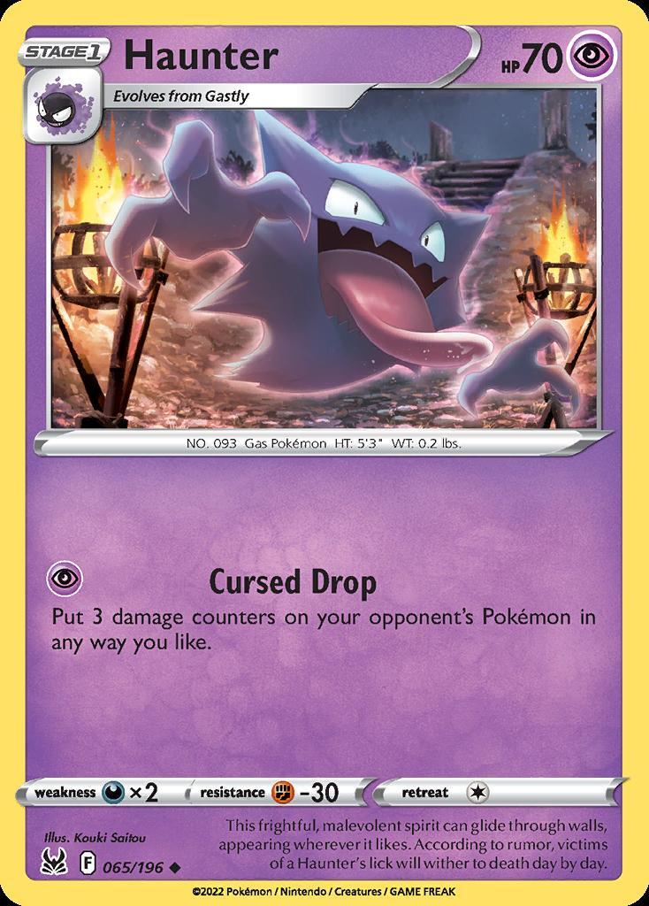 Pokemon Haunter (65/217) Lost Origin LP