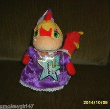 Neopets Limited Edition Royal Girl Scorchio Plush w/Unused Keyquest Code NEW