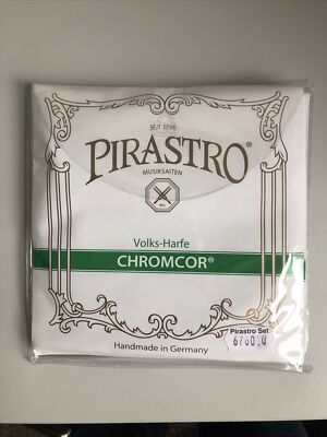 Satz Pirastro Volks-Harfe Saiten 6. oct. Chromcor (EDCH)