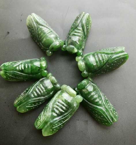 Carving 3D cicada Nephrite natural 