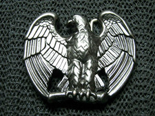 BALD EAGLE CUT OUT BELT BUCKLE VINTAGE AVON 1980s USA COWBOY COWGIRL