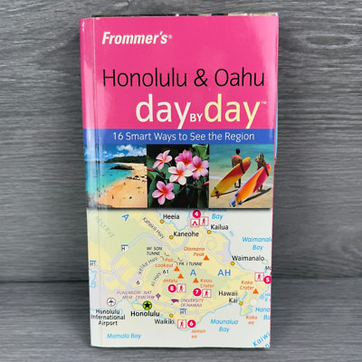 Frommers Honolulu Oahu Day by Day Pocket Book 1st Ed 2008 Hawaii Travel Guide