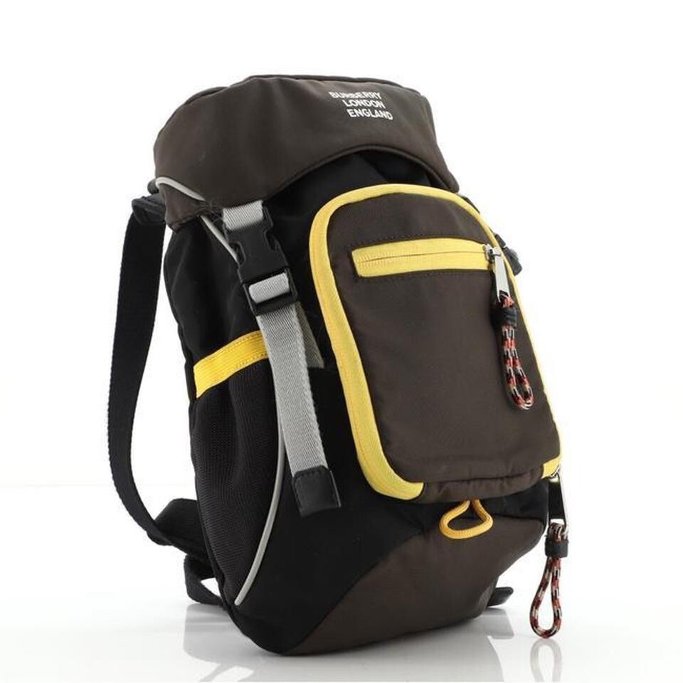 Authentic Burberry Mens Multi Functional backpack Sling Bag Fanny Pack