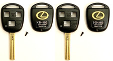 X2 Lexus 3 Button Remote Head Key Shell TOY48 (Short) Usa Stock TOP QUALITY 