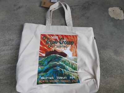 NWT VANS 2023 VTCS POSTER TOTE BAG .BRAND NEW FOR 2023.