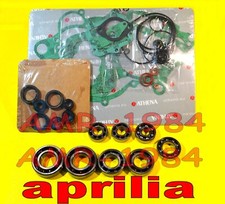 KIT REVISIONE MOTORE + GUARNIZ + PARAOLIO APRILIA RS / RX 125 Motore ROTAX 122