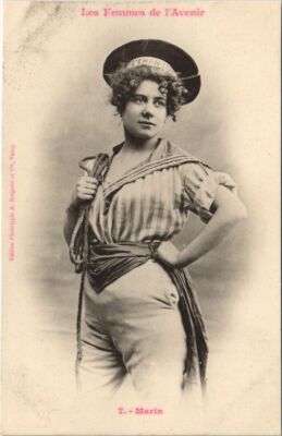 CPA 7 Marin Les Femmes de l'Avenir BERGERET (1138582)