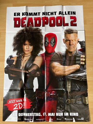 Filmposter * Kinoplakat * A0 * Deadpool 2 * 2018 