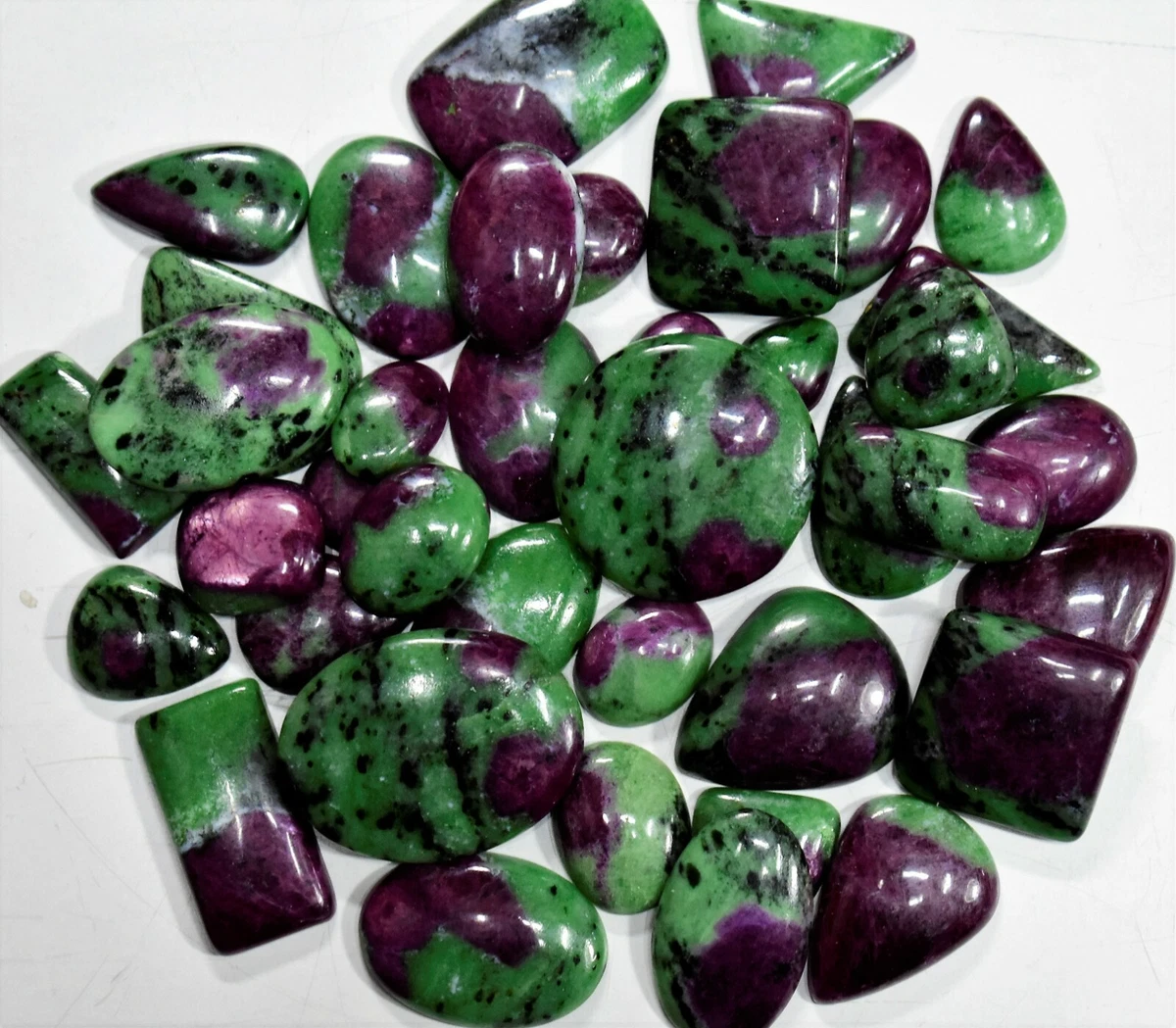 Natural ruby deals zoisite