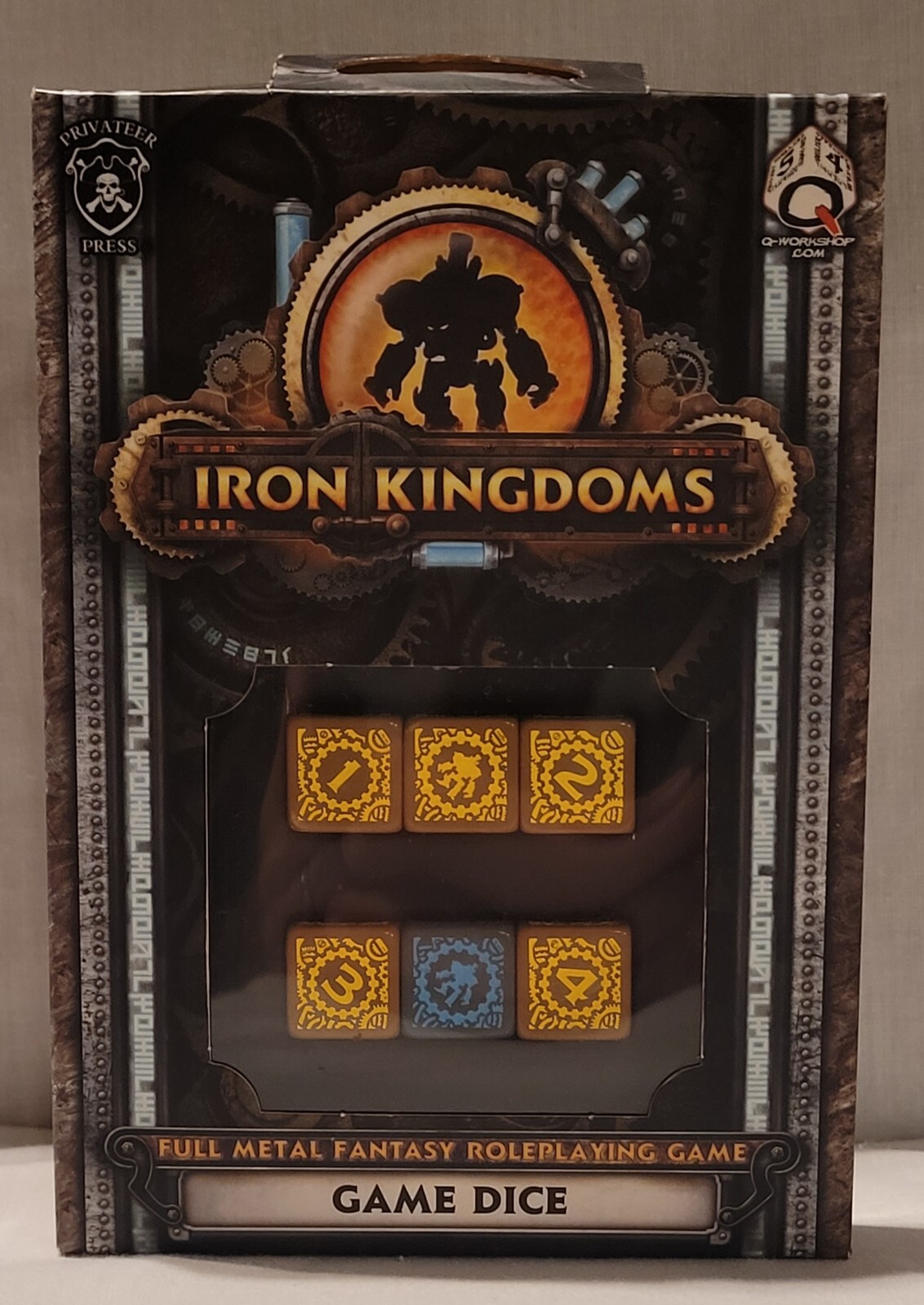 Iron Kingdoms Full Metal Fantasy Roleplaying Game Dice Set Sealed Q