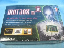 Rare Matrox Mat-m3d/n Pcx2 Powervr Pci 3d Accelerator Card Htf - Free Shipping