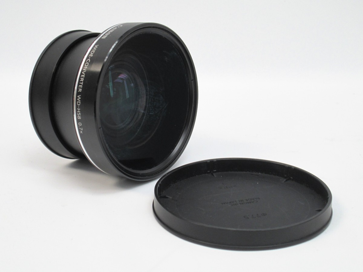 ワイドコンバーションレンズ キャノン WD-H58W Canon ワイド