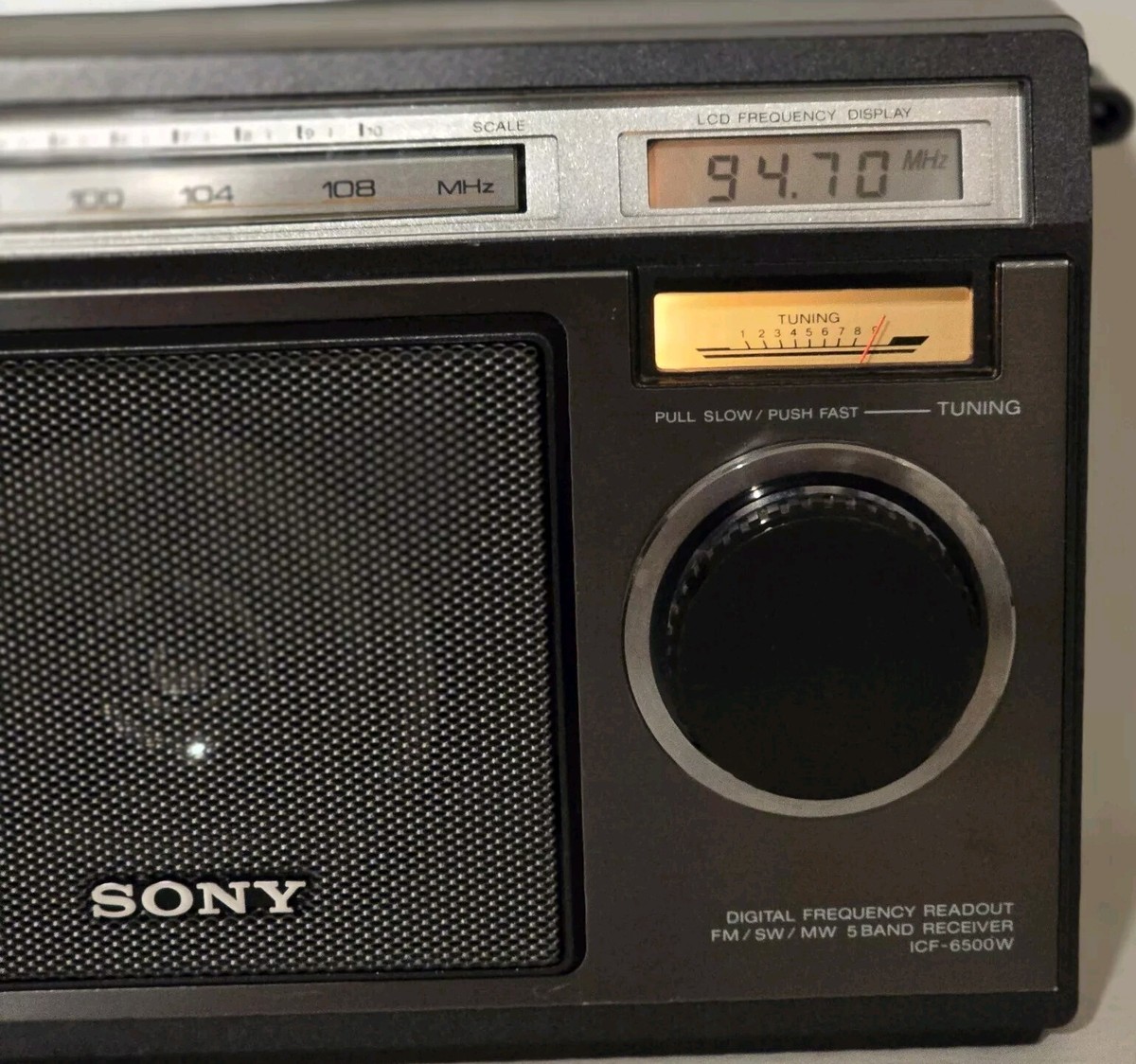 ラジオ・コンポ SONY icf-6500 ソニー ラジオ ICFー6500 完動品 - メルカリ