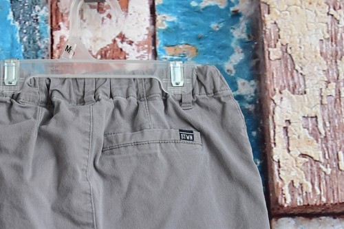 Boys Cat & Jack Chino Pants Straight Leg Adjustable Waist 10-11Y Gray PRE-OWNED - Picture 7 of 9