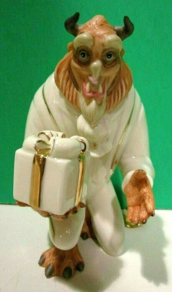 LENOX GIFT OF LOVE BEAST Ornament Beauty and the Beast -- - NEW in