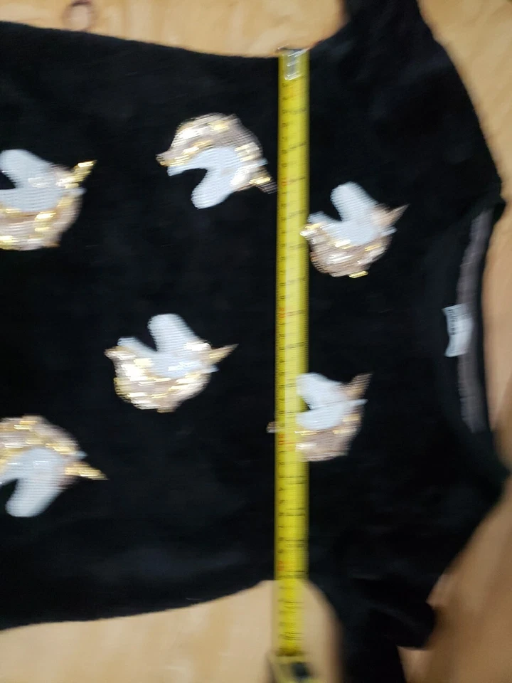 Epic нитки длинным рукавом черный флисовый свитер последовательность единорогов молодежный размер большой - Изображение 4 из 4